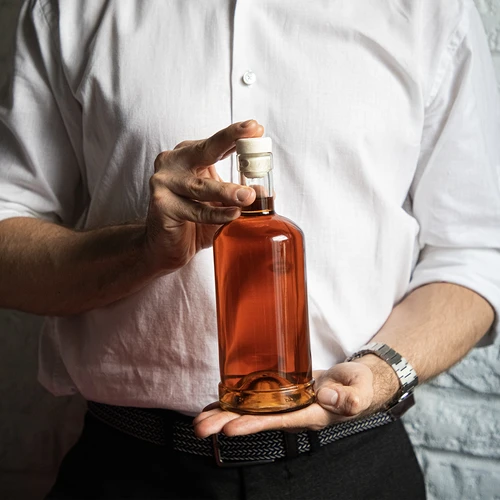 Butelis Gabinetowa 500 ml su kamščiu - 8