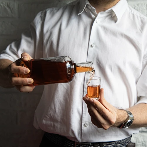 Butelis Gabinetowa 500 ml su kamščiu - 9