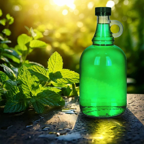 Butelis Gallone 1L su užsukamu kamšteliu be pintinės - 5