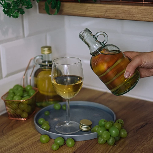 Butelis Gallone be pinto apvalkalo, su užsukamu kamšteliu, 0,5 L - 5