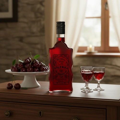 Klasztorna butelis 500 ml su užsukamu kamšteliu, užrašas „Nalewka“, 1 vnt. - 6