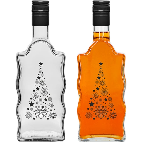 Klasztorna 500 ml butelis su užsukamu kamšteliu, spauda „Eglutė“, 1 vnt. - 2