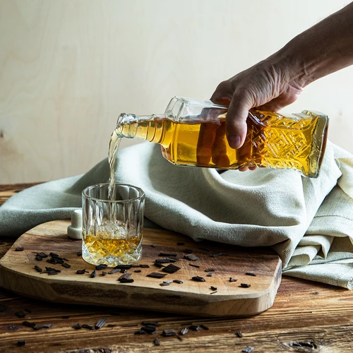 Kredensinis butelis 500 ml su kamščiu - 7