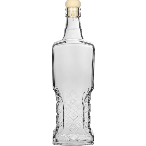Kredensinis butelis 500 ml su kamščiu