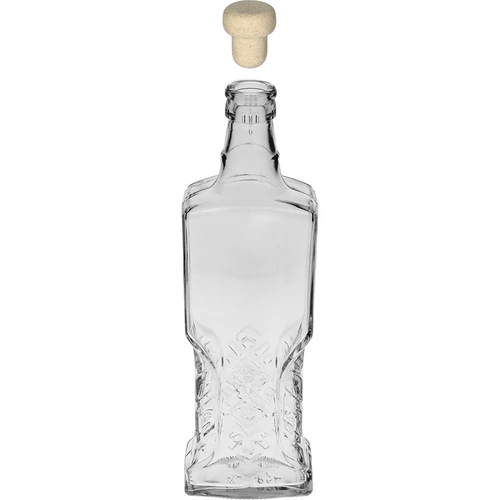 Kredensinis butelis 500 ml su kamščiu - 2
