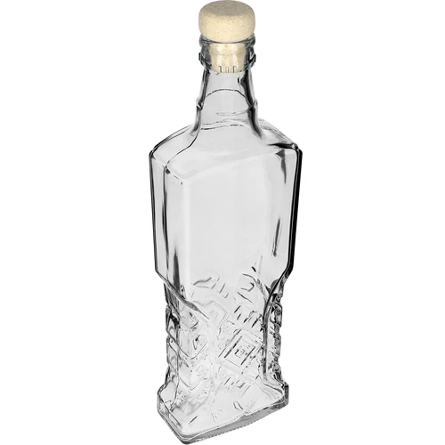 Kredensinis butelis 500 ml su kamščiu - 3