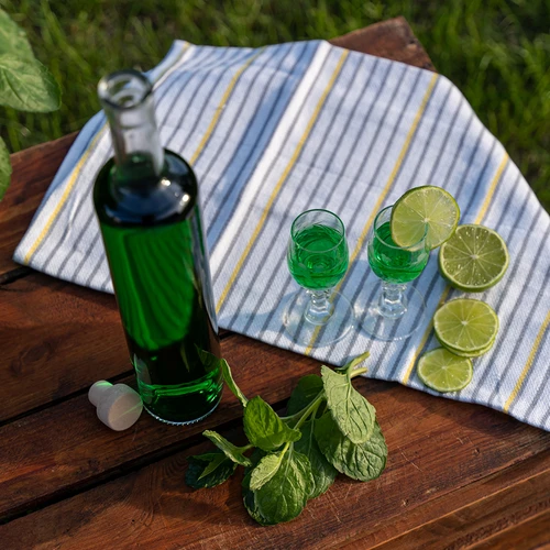 Butelis Marina su kamščiu, skaidrus 0,5 l - 6