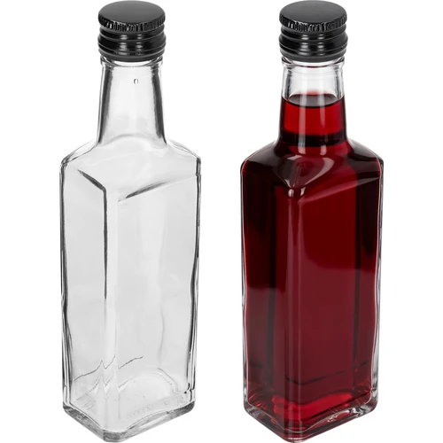 Butelis „Receptura“ 250 ml, su juodu užsukamu dangteliu, 1 vnt. - 4