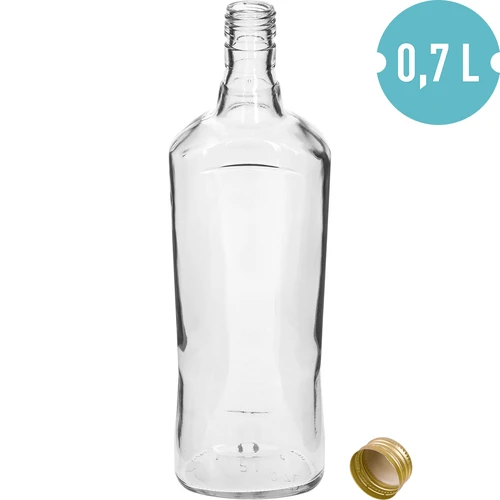 Butelis „Safyrinis“ 700 ml su užsukamu kamšteliu, 1 vnt. - 3