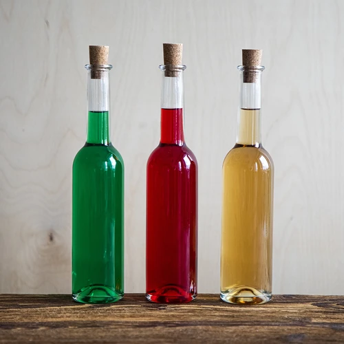 Butelis užpiltinei 350 ml, 6 vnt. + 6 kamščių - 7