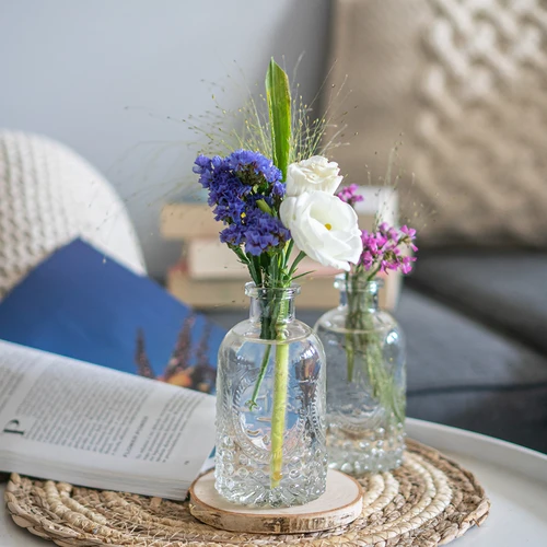 Buteliukų rinkinys su kamšteliais, 240 ml - 4 vnt. - 9