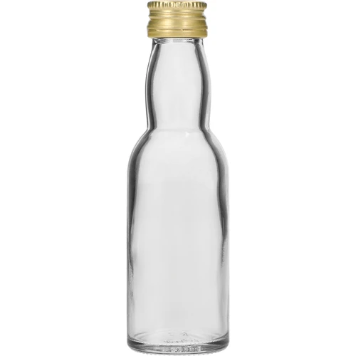 „Maluch“ buteliukas su auksinės spalvos užsukamu kamšteliu, 40 ml, 10 vnt. - 3