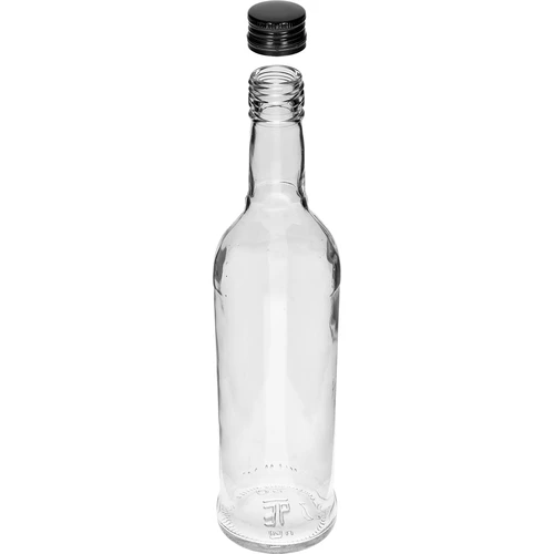 Butelka 500 ml Smukła, z zakrętką czarną, na wódkę, 6 szt. - 4