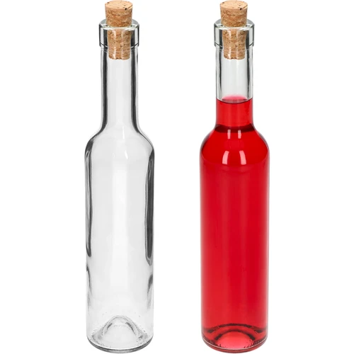Butelka BELISSIMO 250 ml, z naturalnym korkiem, 1szt. - 2