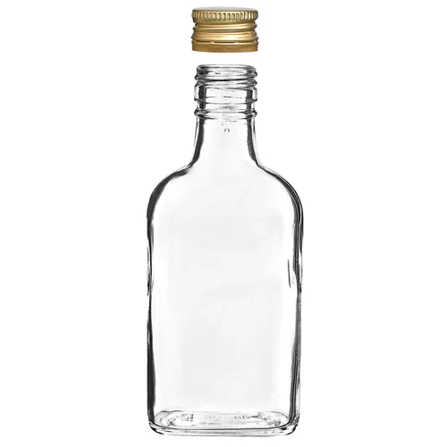 Butelka na nalewki piersiówka z zakr 200 ml 10 szt - 3