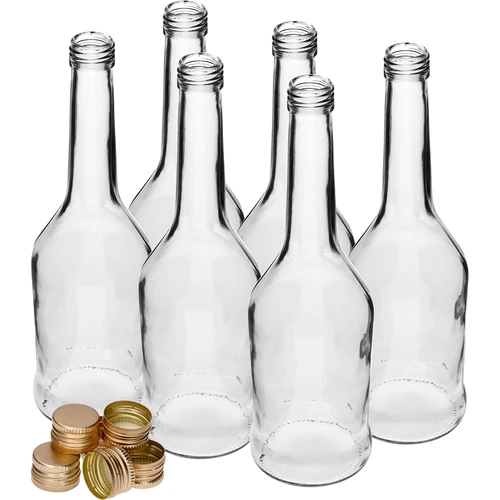Butelka Napoleon 500 ml z zakrętką fi28, 6 szt - 3