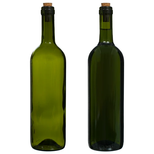Butelka oliwkowa na wino 0,75 L - zgrzewka 8 szt. - 5