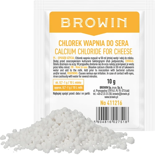 Chlorek wapnia do sera, 10 g - 2