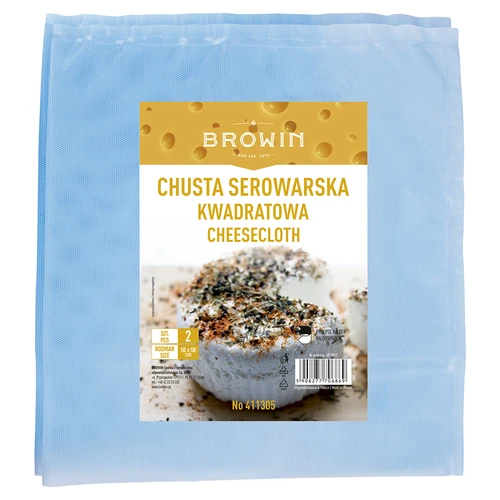 Chusta serowarska kwadratowa 50 x 50 cm, 2 szt. - 3