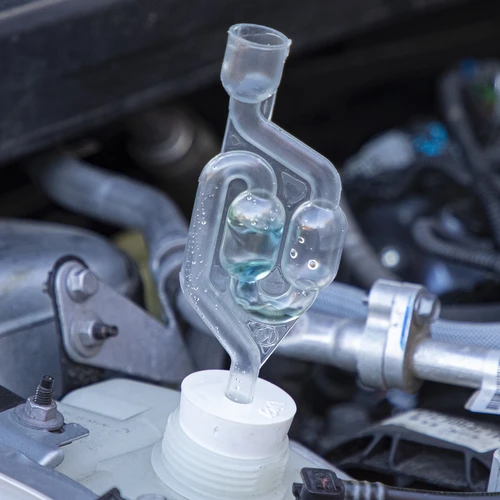 Cilindro galvutės tarpinės testeris – 6 adapteriai, 100 ml reaktyvo - 6