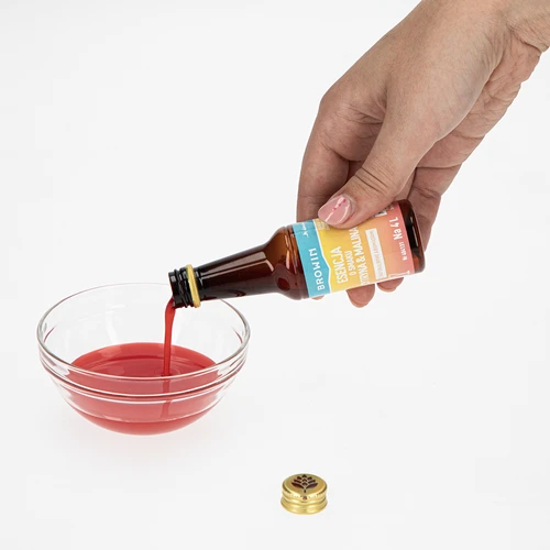 Citrinų ir aviečių skonio esencija – 40 ml, skirta 4 l - 6