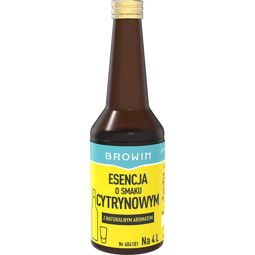 Citrinų skonio esencija su natūraliu aromatu 4 litrams - 40 ml
