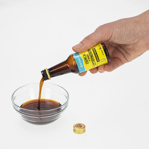 Citrininio skonio esencija su natūraliu aromatu, skirta 4 L alkoholio - 40 ml - 4