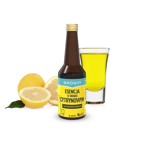 Citrininio skonio esencija su natūraliu aromatu, skirta 4 L alkoholio - 40 ml - 3