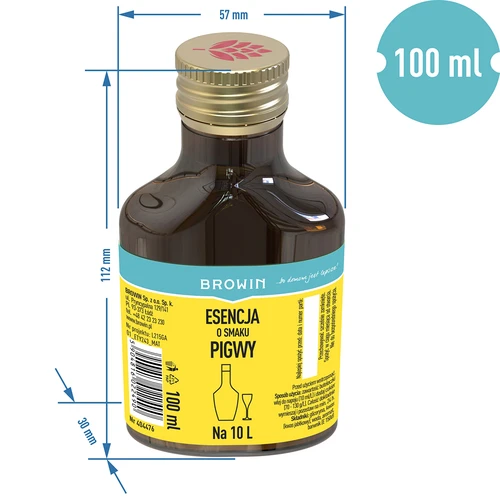 Cydonijų skonio esencija, skirta 10 L - 100 ml - 6