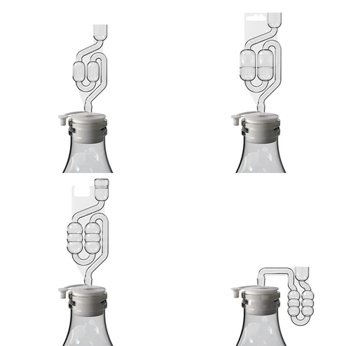 Damižono kamštis fi 48/51 mm su uždarymu - 4