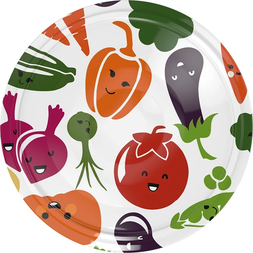 Dangtelis fi 66/4 „daržovių veidukai” - 10 vnt.