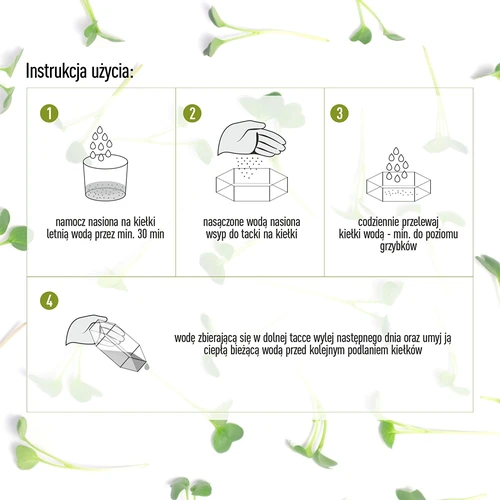 Daugiaaukštė daigyklė Niezłe Ziółko + 10 sėklų pakuočių - 12