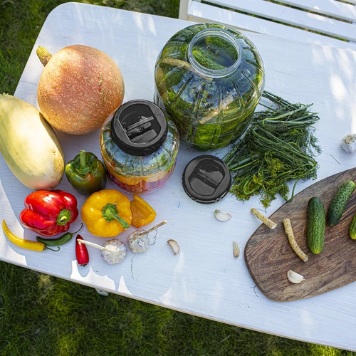 Daugiafunkcis 18 l stiklainis su užsukamu dangteliu - 9