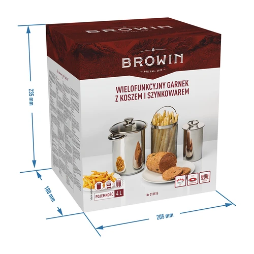 Daugiafunkcis puodas su krepšeliu ir šinkovaru - 11