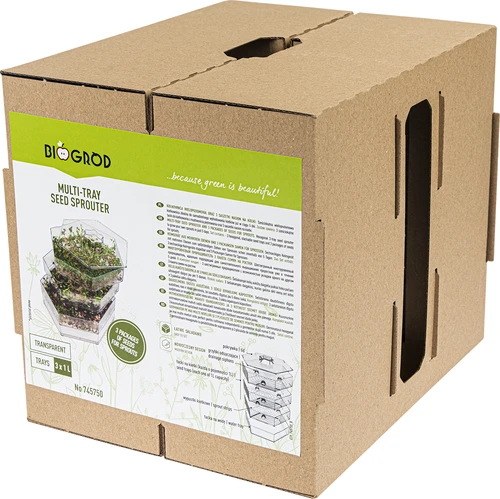 Daugiapakopė daigyklė Niezłe Ziółko su ridikėlių sėklomis - 21