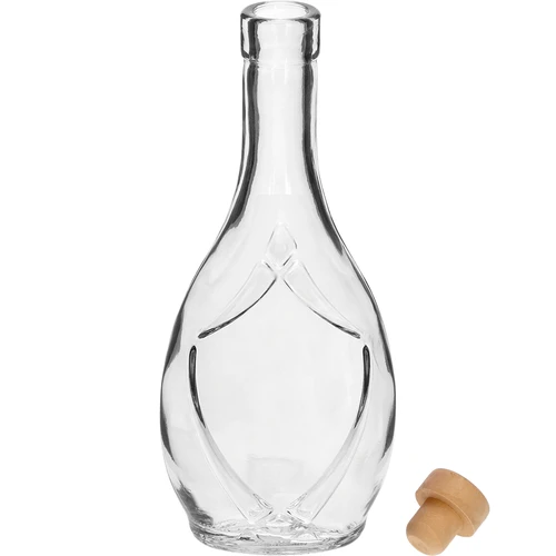 Dekoratyvinis butelis ICONA 250 ml, su kamšteliu-grybuku, 1 vnt. - 2