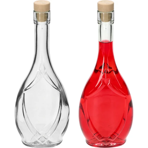 Dekoratyvinis butelis ICONA 500 ml, su „grybuko“ tipo kamščiu, 1 vnt. - 3