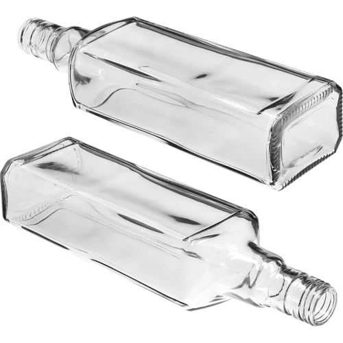 Dekoratyvinis butelis TYNKTURA 0,5 l, su ilgu juodu užsukamu kamšteliu fi 28 mm, 1 vnt. - 4