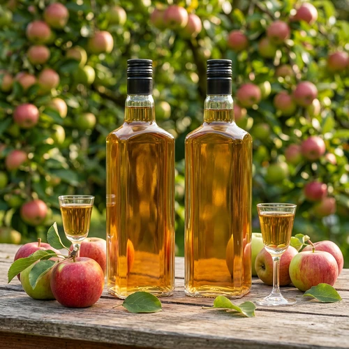 Dekoratyvinis butelis TYNKTURA 0,5 l, su ilgu juodu užsukamu kamšteliu fi 28 mm, 1 vnt. - 8