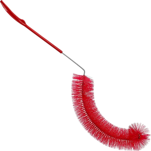 Demižonų plovimo šepetys -  LENKTAS