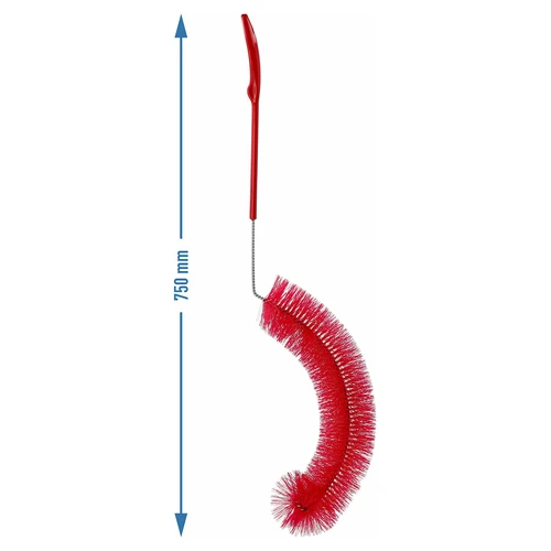 Demižonų plovimo šepetys -  LENKTAS - 2