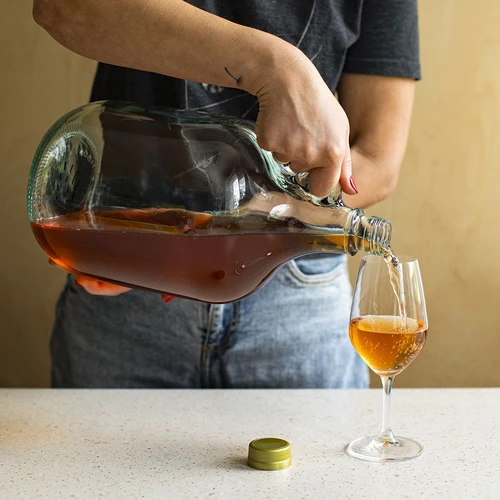 Demižonas Dama 5 L su užsukamu dangteliu - 7