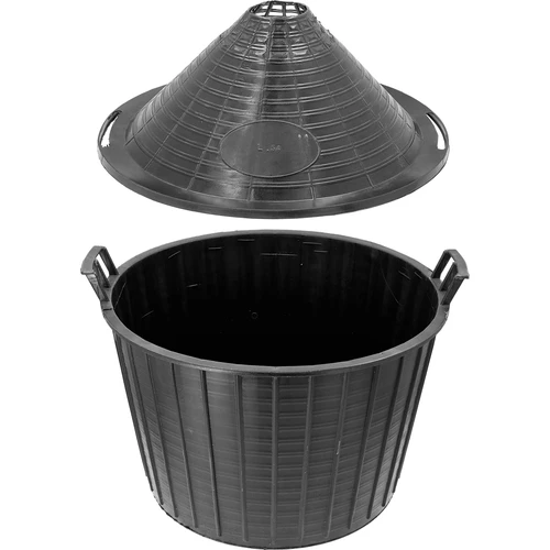 Demižonas vynui 54 L plastikiniame krepšyje - 5