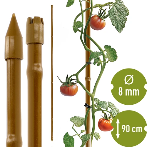 Dengta plieninė bambuko formos atrama, 90 cm x 8 mm