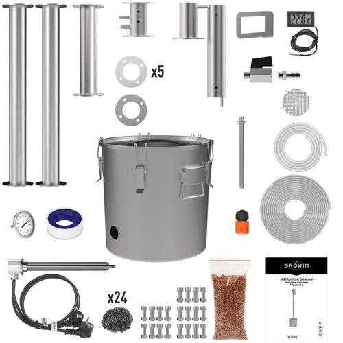Destylator modułowy 30 L Freja - elektryczny - 3