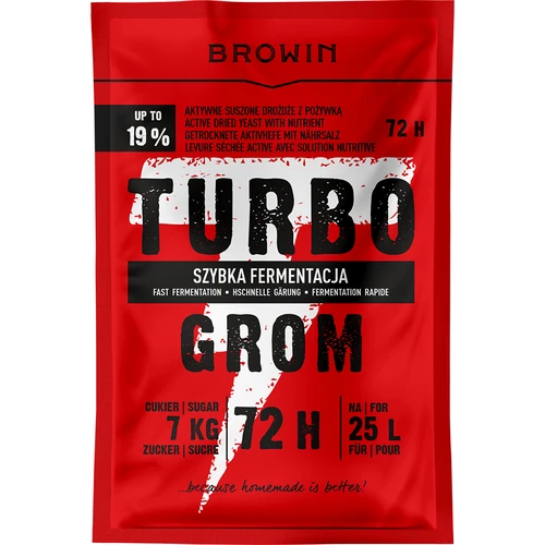 Distiliavimo mielės Turbo Grom 72 val.