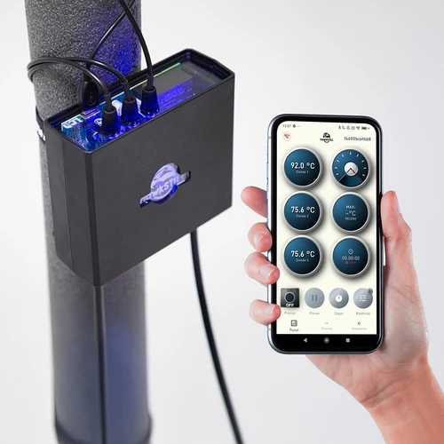 Distiliavimo termometras hawkSTILL Wi‑Fi su kaitinimo elemento įjungimo ir išjungimo funkcija - 4