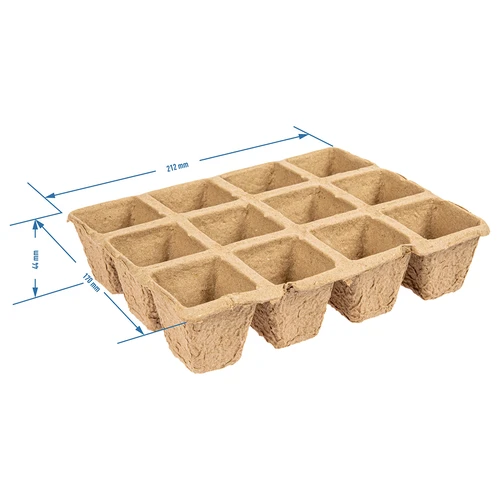 Doniczki papierowe 4,5 x 5 x 4,5, zestaw 5 szt. - 4