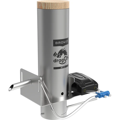 dragON JET 2 dūmų generatorius su pelenų stalčiumi ir orapūte