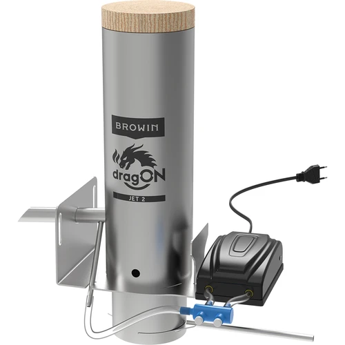 dragON JET 2 dūmų generatorius su pelenų stalčiumi ir orapūte - 2